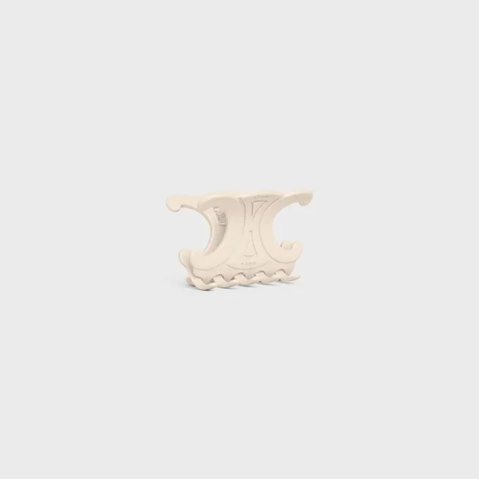 Celine Large Hair Claw in Acetate