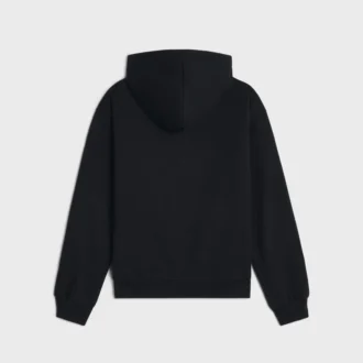 Celine Loose Hoodie in Cotton Fleece Celine Loose Hoodie in Cotton Fleece