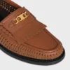 Celine Luco Braided Loafer in Calfskin