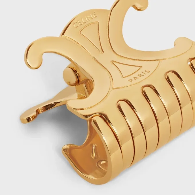 Celine Medium Hair Claw in Zamak