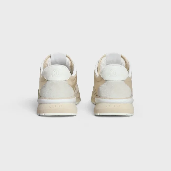Celine Runner Cr-04 Sneaker in Nylon, Mesh, Calfskin and Suede Calfskin