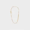 Celine Sentimental Straight Bracelet in Yellow Gold and Diamond Celine Sentimental Straight Bracelet in Yellow Gold and Diamond