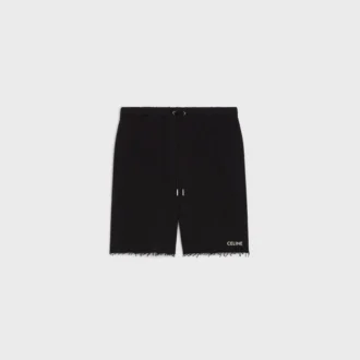 Celine Shorts in Cotton Fleece Celine Shorts in Cotton Fleece
