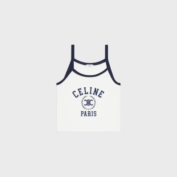 Celine Tank Top in Cotton Jersey Celine Tank Top in Cotton Jersey