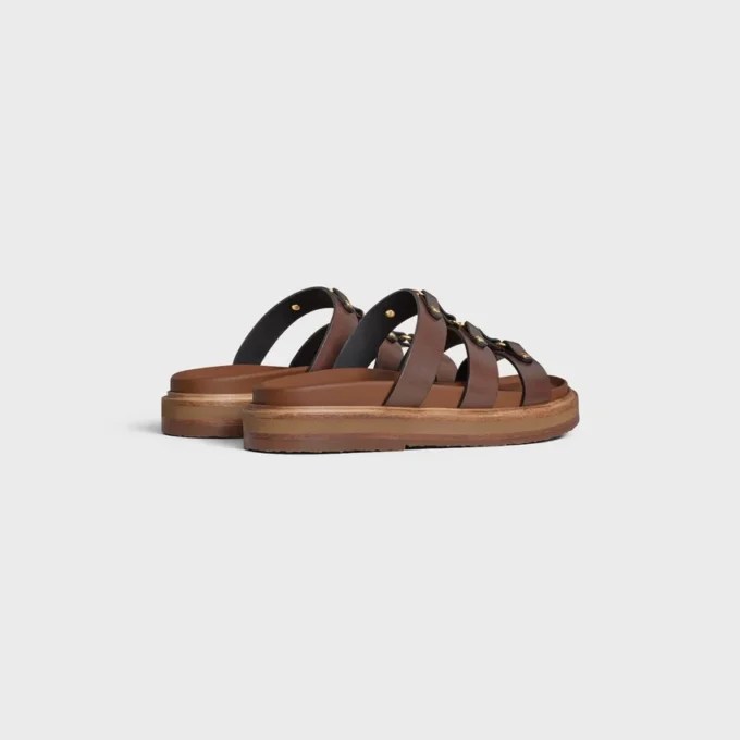 Celine – Tippi Slide in Calfskin – Vegetal Tanning