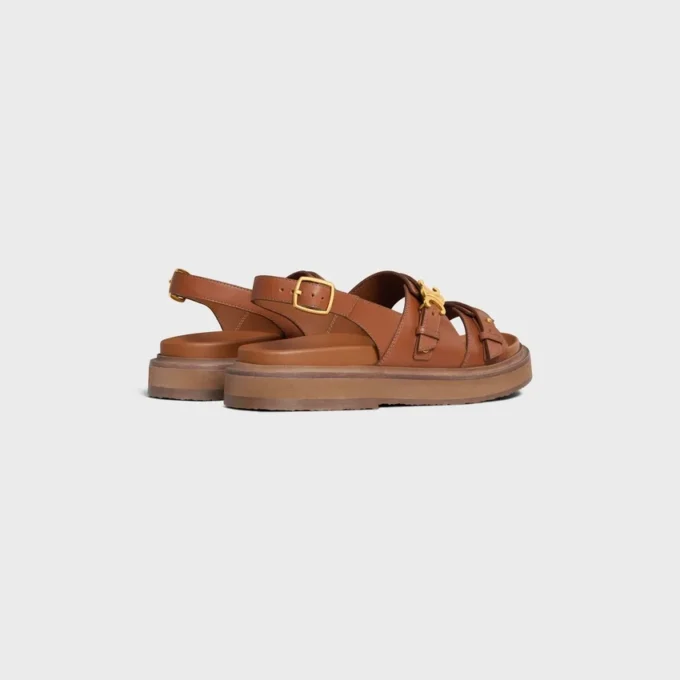 Celine – Tippi Triomphe Sandal in Calfskin