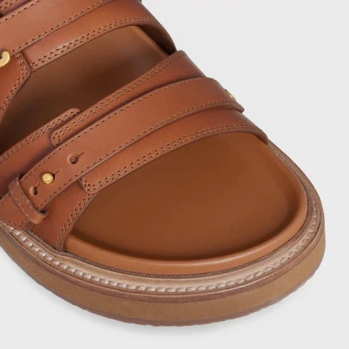 Celine – Tippi Triomphe Sandal in Calfskin
