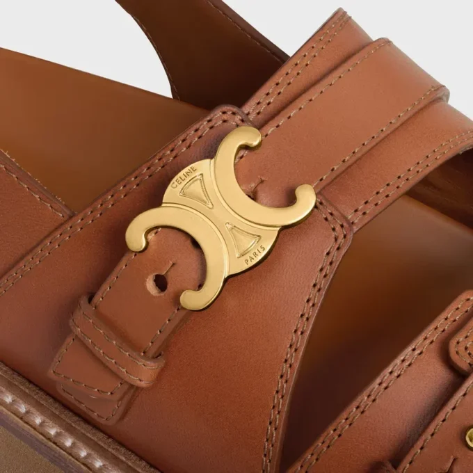 Celine – Tippi Triomphe Sandal in Calfskin