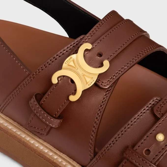 Celine – Tippi Triomphe Sandal in Calfskin