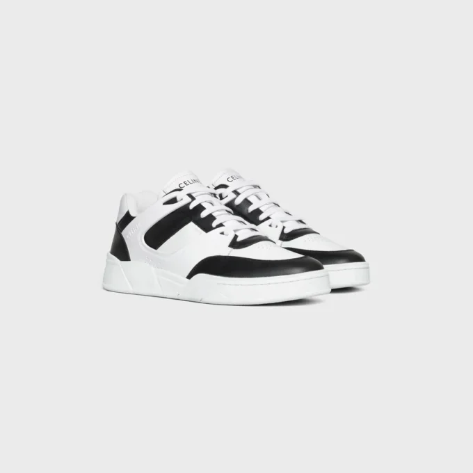 Celine Trainer Ct-07 Low Lace-Up Sneaker in Calfskin Celine Trainer Ct-07 Low Lace-Up Sneaker in Calfskin