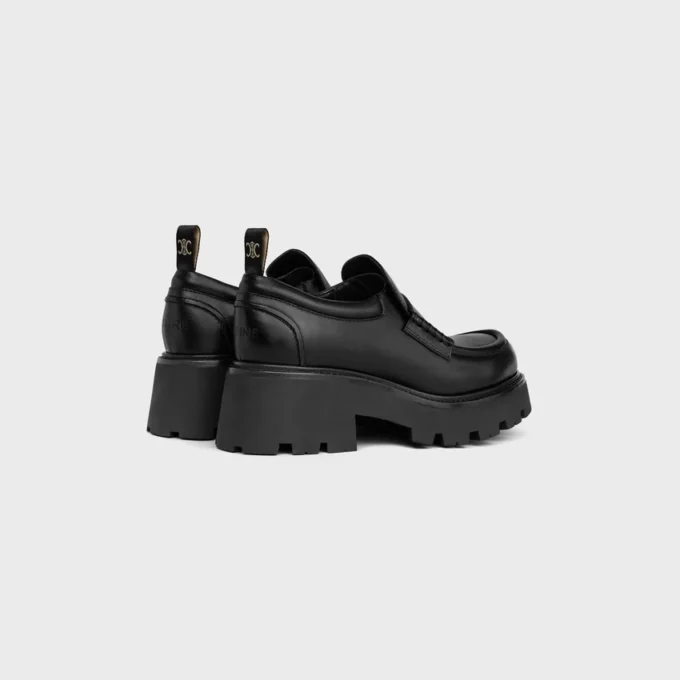 Celine Triomphe – Loafer in Calfskin Vegetal Tanning and Calfskin Celine Triomphe – Loafer in Calfskin Vegetal Tanning and Calfskin