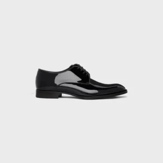 Celine Tuxedo Derby in Patent Calfskin Celine Tuxedo Derby in Patent Calfskin