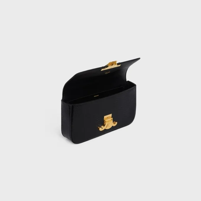 Chain Shoulder Bag Claude in Lizard