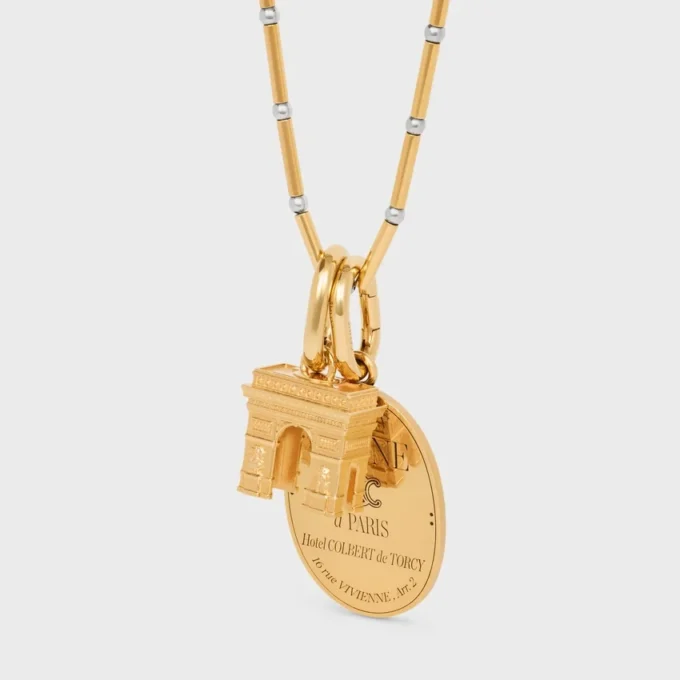 Charms Arc De Triomphe in Brass with Gold Finish