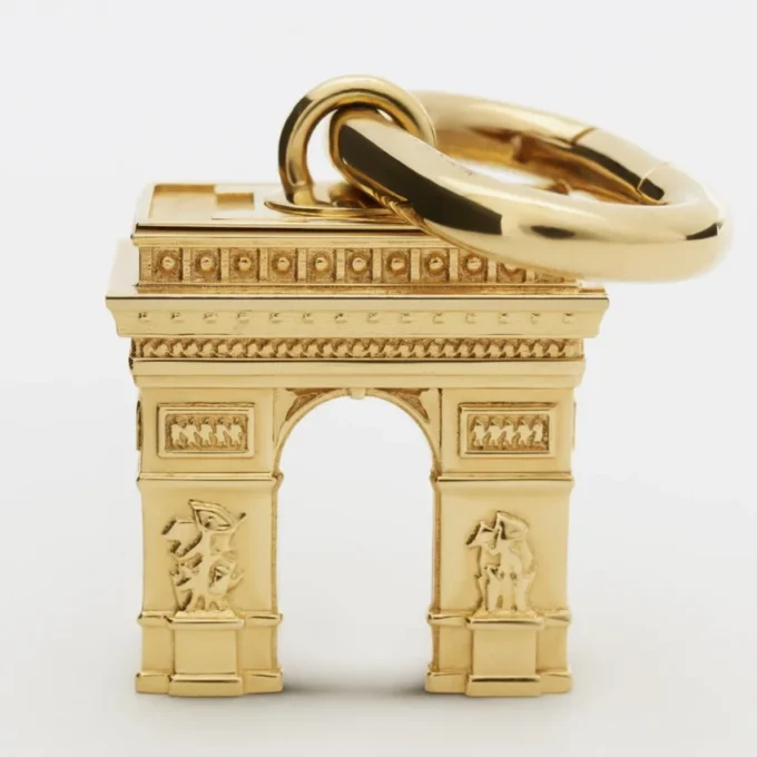 Charms Arc De Triomphe in Brass with Gold Finish