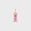Charms Candy Bar in Enamel and Brass with Gold Finish