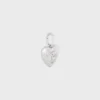 Charms Heart Celine 1945 in Aluminium Charms Heart Celine 1945 in Aluminium
