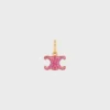 Charms Triomphe Strass and Brass with Gold Finish