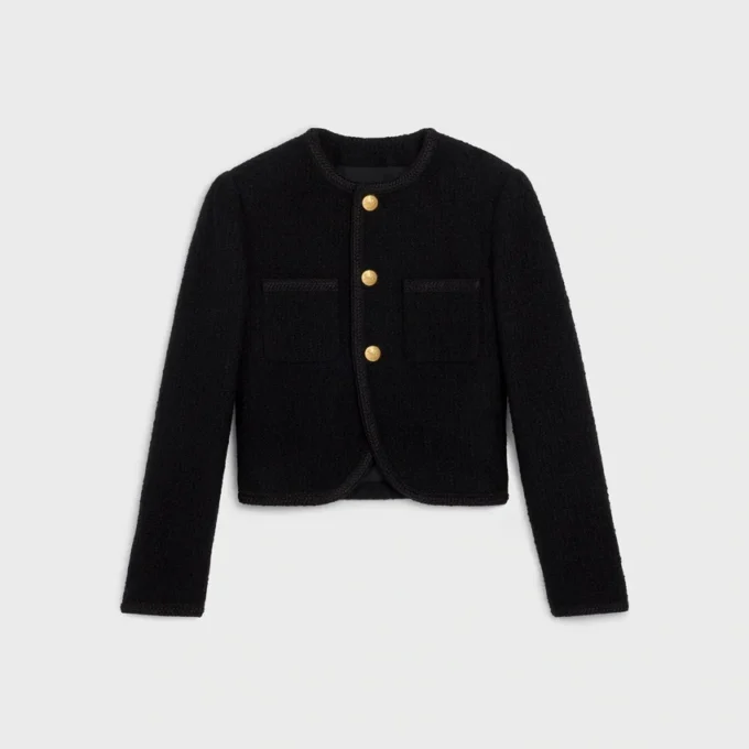 Chasseur Jacket in Boucla Tweed Chasseur Jacket in Boucla Tweed