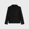 Chasseur Jacket in Cashmere Bouclette Natte Chasseur Jacket in Cashmere Bouclette Natte