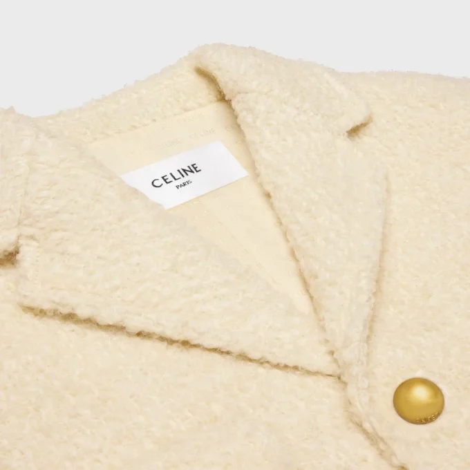 Chasseur Jacket in Mohair Wool Tweed Chasseur Jacket in Mohair Wool Tweed