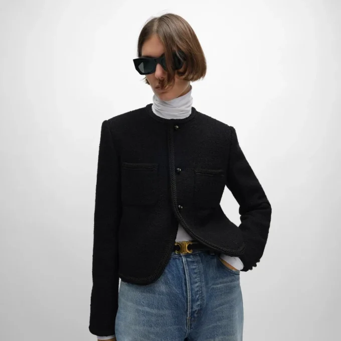 Chasseur Jacket in Wool Natta
