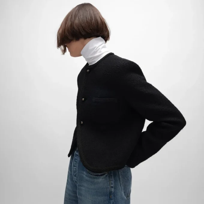 Chasseur Jacket in Wool Natta