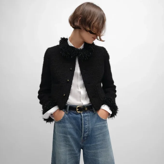 Chelsea Jacket in Cashmere and Wool Natta