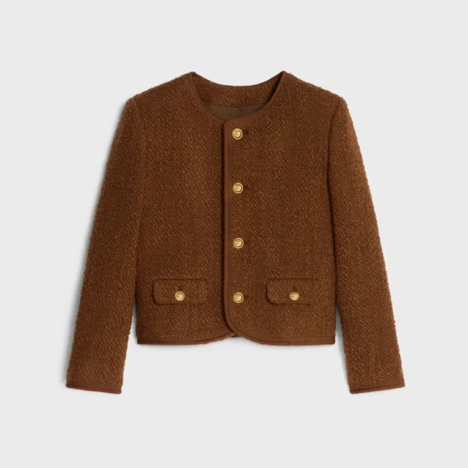 Chelsea Jacket in Mohair Wool Tweed Chelsea Jacket in Mohair Wool Tweed
