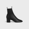 Cheri – Zipped Boot in Stretch Lambskin