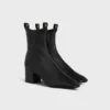 Cheri – Zipped Boot in Stretch Lambskin