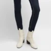 Cheri – Zipped Boot in Stretch Lambskin