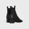 Cheri – Zipped Boot in Stretch Lambskin