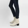 Cheri – Zipped Boot in Stretch Lambskin