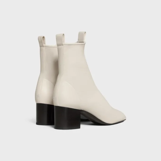 Cheri – Zipped Boot in Stretch Lambskin