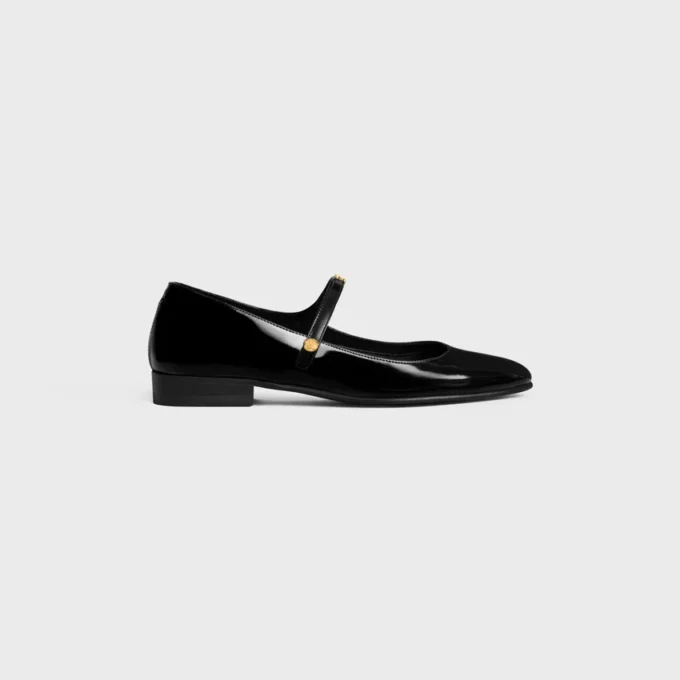 City Ballerina in Glossy Calfskin