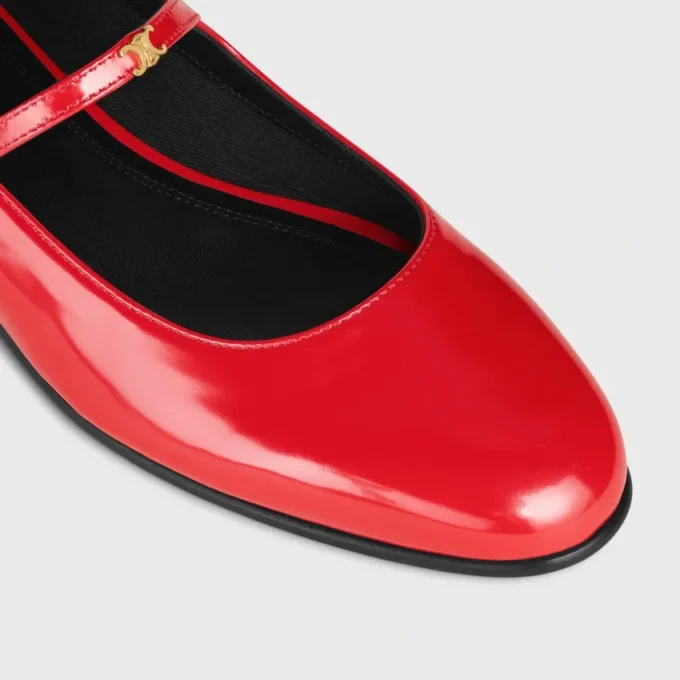 City Ballerina in Glossy Calfskin