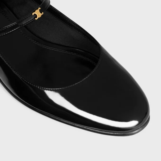 City Ballerina in Glossy Calfskin