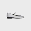 City Ballerina in Laminated Lambskin