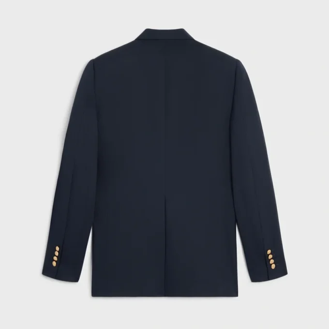 Classic Jacket in Diagonal Wool Classic Jacket in Diagonal Wool