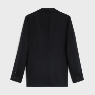 Classic Tux Jacket in Grain De Poudre Wool Classic Tux Jacket in Grain De Poudre Wool