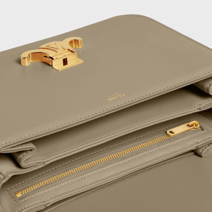 Classique Triomphe Bag in Shiny Calfskin Classique Triomphe Bag in Shiny Calfskin