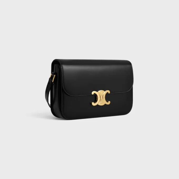 Classique Triomphe Bag in Shiny Calfskin Classique Triomphe Bag in Shiny Calfskin