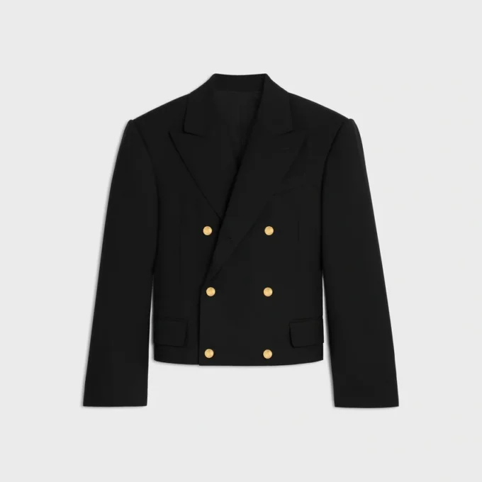 Colonne Blazer in Wool Gabardine Colonne Blazer in Wool Gabardine