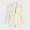 Colonne Jacket in Diagonal Wool