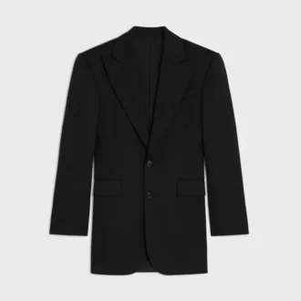 Colonne Jacket in Diagonal Wool Colonne Jacket in Diagonal Wool