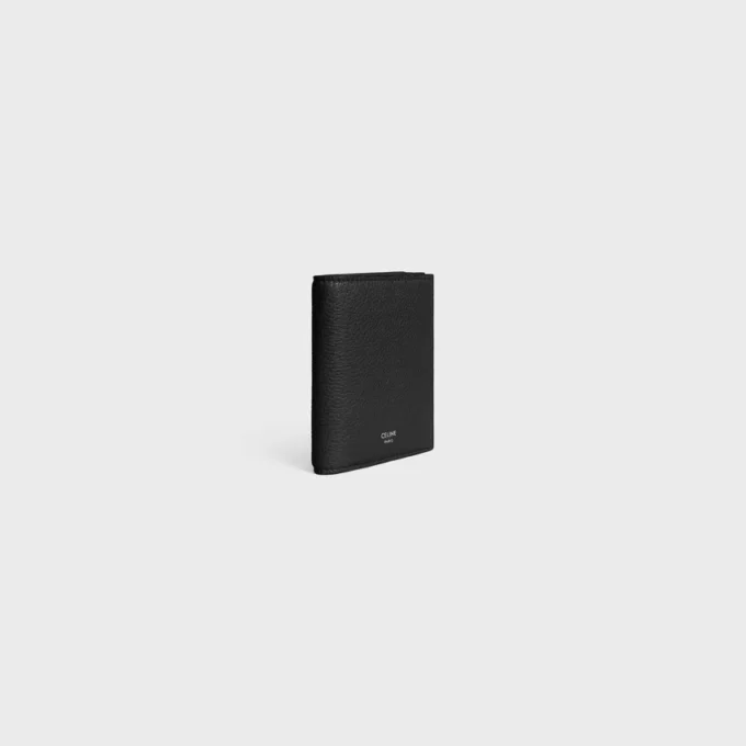 Compact Wallet in Grained Calfskin Compact Wallet in Grained Calfskin