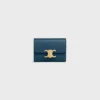 Compact Wallet with Coin Triomphe in Shiny Calfskin Compact Wallet with Coin Triomphe in Shiny Calfskin
