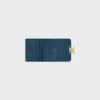 Compact Wallet with Coin Triomphe in Shiny Calfskin Compact Wallet with Coin Triomphe in Shiny Calfskin