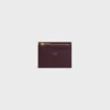 Compact Wallet with Coin Triomphe in Shiny Calfskin Compact Wallet with Coin Triomphe in Shiny Calfskin